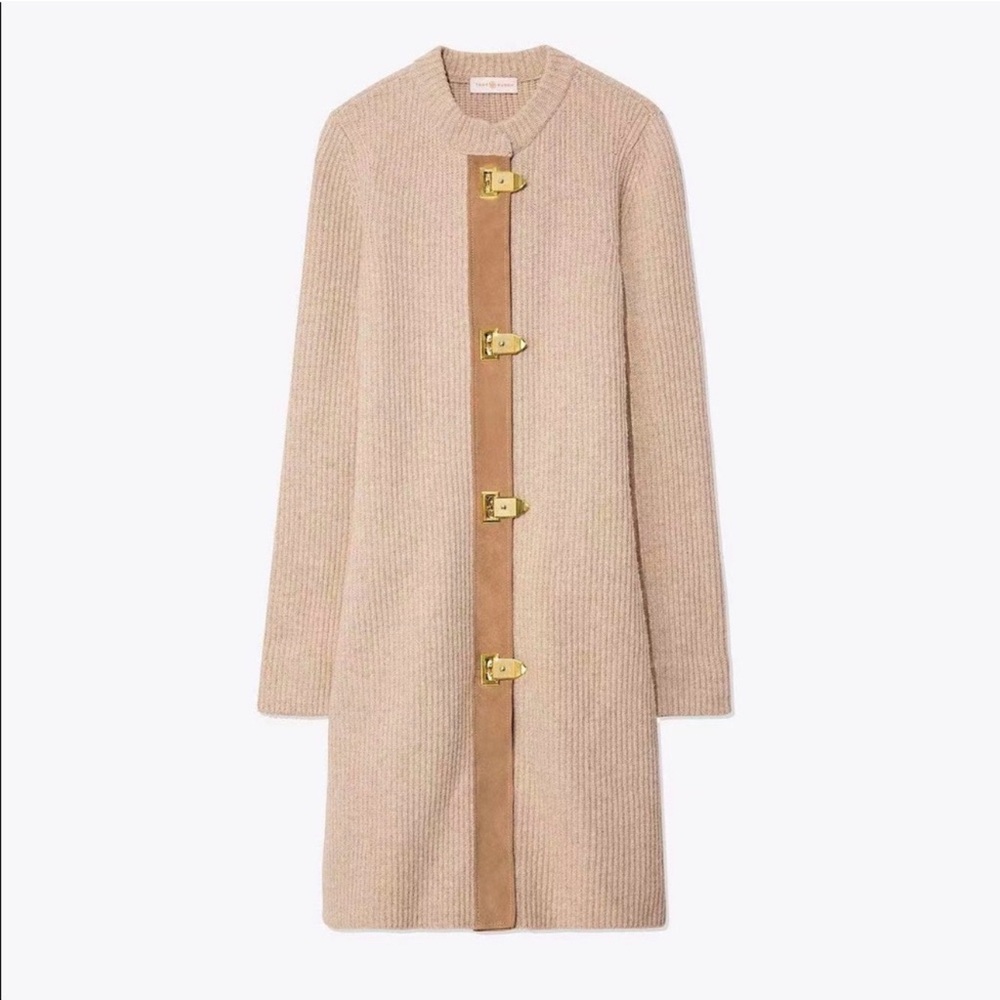 Tory Burch Rory Wool Sweater coat